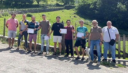 Foto de Entregadas las acreditaciones del curso intensivo de ovino-caprino de leche de la Fundacin Hazi