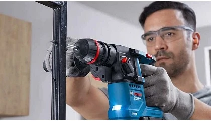 Foto de Bosch lana o primeiro martelo perfurador a bateria que aceita todo o tipo de brocas