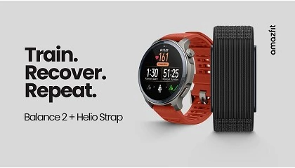 Foto de Amazfit lanza un tándem deportivo: el smartwatch Balance 2 y la correa Helio Strap