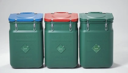 Foto de El contenedor de seguridad SaCon de Mewa ofrece la máxima protección contra riesgos de incendio