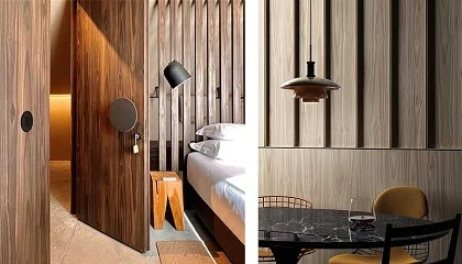 Foto de Gabarró ofrece innovadores revestimientos para hostelería e interiorismo con las melaminas de Cleaf