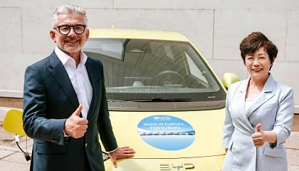 Foto de BYD elige a Voestalpine como proveedor principal para su nueva planta de automóviles en Hungría