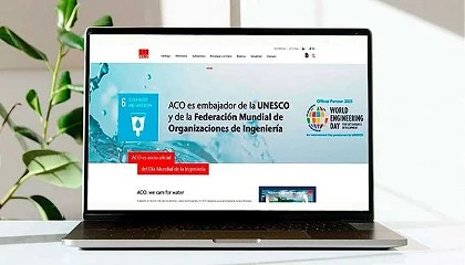 Foto de ACO Iberia lana o seu novo website