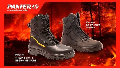 Foto de Panter presenta Troza y Brifo: las botas diseñadas para resistir al fuego
