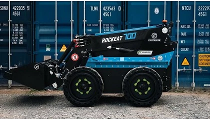 Foto de Firstgreen Industries lana a sua primeira mini carregadora eltrica Rockeat 700