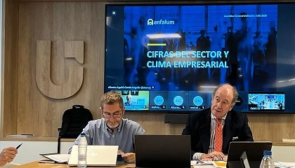 Foto de Los asociados de Anfalum auguran una facturación en 2025 prácticamente clavada a la del año pasado