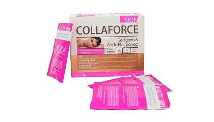 Foto de Collaforce Skin, el complemento que combina colgeno, cido hialurnico, vitaminas y antioxidantes para mejorar la piel desde el interior