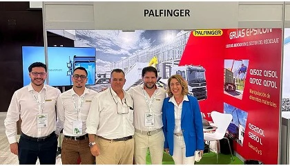 Foto de Palfinger apresentou as suas solues mais inovadoras na FER 2025