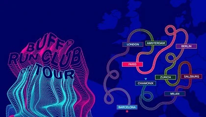 Foto de BUFF pone en marcha el Run Club Van Tour 2025 para conectar a corredores