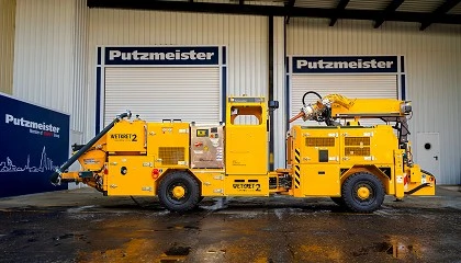 Foto de Putzmeister lanza Wetkret 2 Narrow Vein, su solucin robotizada para shotcrete en galeras reducidas