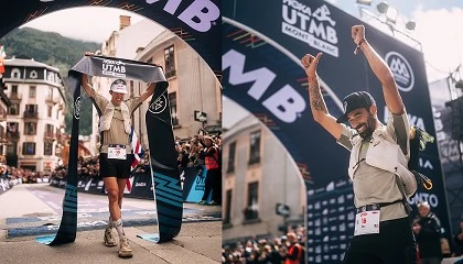 Foto de ASICS copa el podio en el UTMB 2025