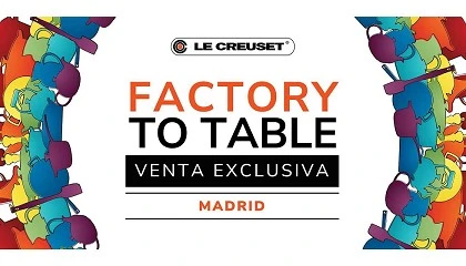 Foto de Le Creuset trae por primera vez a España ‘Factory to Table’, su mayor venta con descuentos