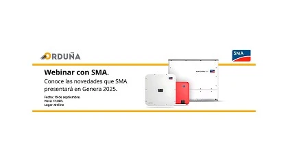 Foto de Orduña organiza un webinar para dar a conocer las novedades de SMA en Genera 2025