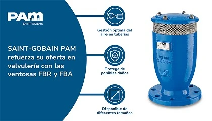 Foto de Saint-Gobain PAM refuerza su oferta en valvuler�a con las ventosas FBR y FBA