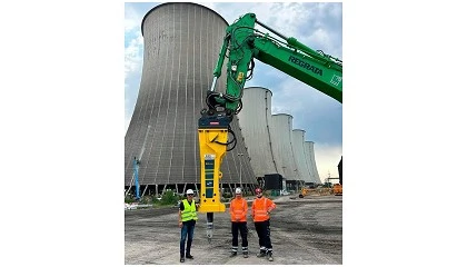Foto de Epiroc foi protagonista na desativao do bloco F da histrica central trmica de Scholven
