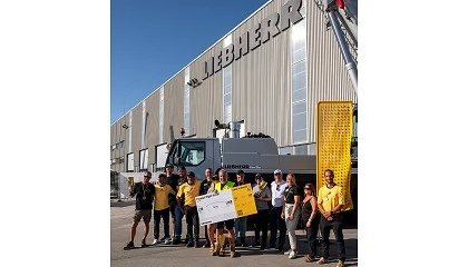 Foto de Liebherr Ibrica acoge la semifinal del Game of Cranes, la competicin que busca al mejor operador de gra del mundo