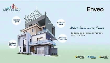 Foto de Enveo, la gama de sistemas de fachada ms completa de Saint-Gobain