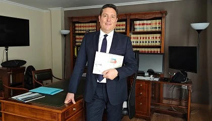 Foto de Entrevista con Alberto Novoa, presidente de la Federacin de ridos