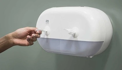 Foto de Dispensador de Papel Higiénico Tork SmartOne, cumple 20 años revolucionando la higiene en los aseos