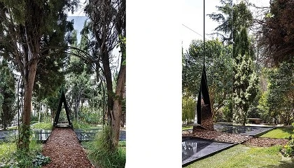 Foto de Summumstudio ha sido galardonado con el primer puesto en los premios DIN con la instalacin 'A Reflection of who we are'