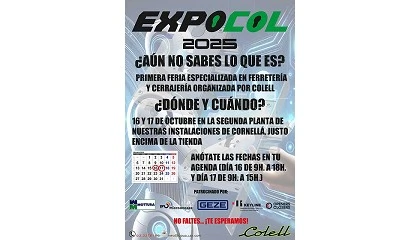 Foto de Colell organiza Expocol 2025: la primera feria especializada en ferretera y cerrajera en Cornell