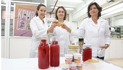Foto de Investigadoras de la UPCT desarrollan una kombucha saludable fermentada sobre zumo de frutas