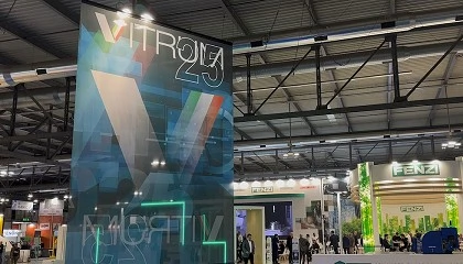 Foto de Vitrum 2025 muestra las nuevas tendencias en tecnología para la industria del vidrio