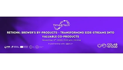 Foto de 12 edio do Time4Tech: Colab4Food explora o potencial dos subprodutos da cerveja
