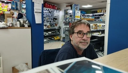 Foto de Entrevista a Gonzalo Davo, patr�n profesional responsable de ventas de AD Nautic D�nia (Grupo Mundo Marino)