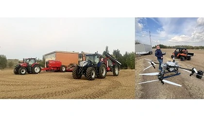 Foto de Maquinaria agrícola para la gestión sostenible del suelo