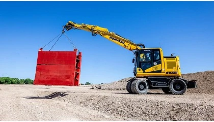 Foto de Komatsu Europa anuncia as novas PW148-11 e PW190-11