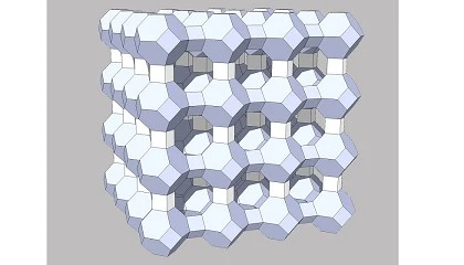 Foto de Una nueva metodología computacional mejora las propiedades y reduce los costes en la producción de zeolitas