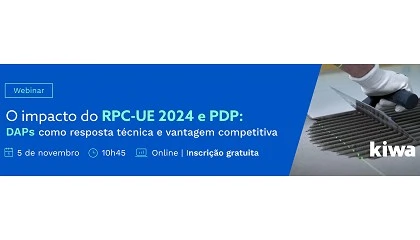 Foto de Kiwa Portugal promove webinar sobre o papel das DAPs no setor da construo