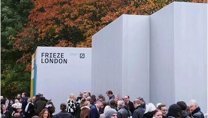 Foto de Hydro entrega fachada em alum�nio reciclado � Frieze London 2025