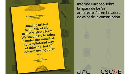 Foto de El CSCAE coordina un estudio europeo para mejorar la competencia profesional de los arquitectos en el sector de la construccin