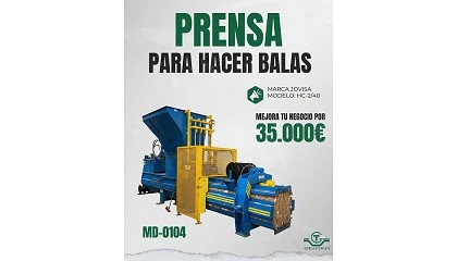 Foto de Por qu tener una prensa automtica de balas para plsticos? Compacta ms, mueve menos y ahorra desde el primer da
