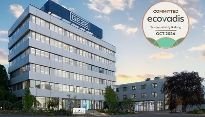Foto de GEZE aumenta la sostenibilidad y recibe el sello de calidad de EcoVadis