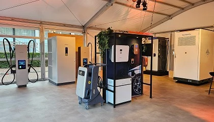 Foto de Nuevo sistema de carga Megawatt de Sungrow