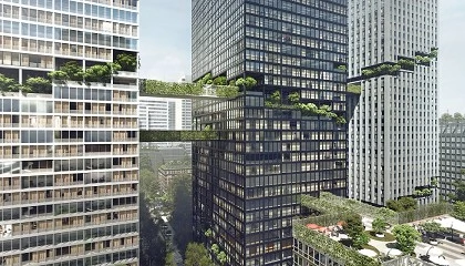 Foto de Ascensores y escaleras mecnicas en la movilidad urbana moderna