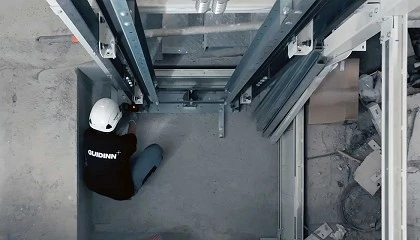 Foto de Metrología láser aplicada a la instalación de ascensores