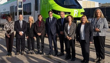 Foto de Alstom y FGC presentan el primero de los trenes para la conexión rápida con el aeropuerto de Barcelona