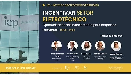 Foto de IEP | Incentivar o Setor Eletrotcnico: oportunidades para empresas