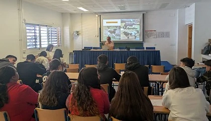 Foto de La asociacin de Montesina lleva las razas amenazadas a los institutos agrarios de Jan