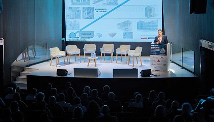 Foto de José Manuel Garcilópez, director de Construccion Industrializada de Saint-Gobain