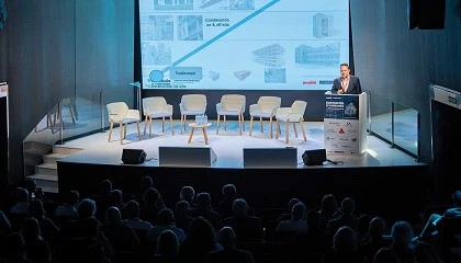 Foto de José Manuel Garcilópez, director de Construccion Industrializada de Saint-Gobain