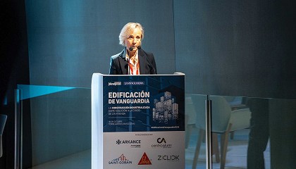 Foto de Marta Vall-llossera, presidenta del Consejo Superior de los Colegios de Arquitectos de España (CSCAE)