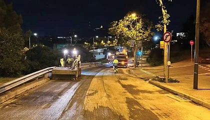 Foto de Barcelona prueba un pavimento elaborado con residuos siderúrgicos