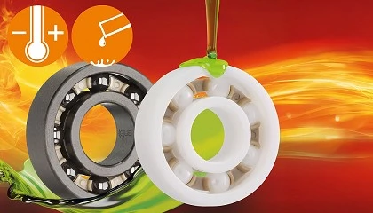 Foto de 65 veces ms resistentes al desgaste: Igus desarrolla rodamientos de bolas para cargas qumicas extremas