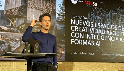 Foto de Carlos Bañón: “La IA pondrá en valor el papel de la arquitectura y la va a humanizar”