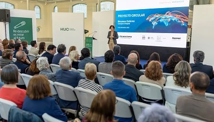Foto de Macarena Gutirrez, consejera delegada de Atlantic Copper, presenta el proyecto CirCular a la sociedad onubense